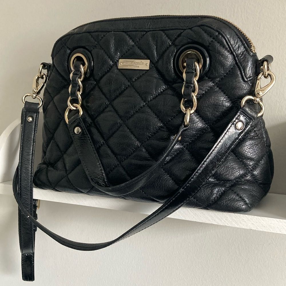 Kate Spade Gold Coast Georgina Quilted Cowhide Purse